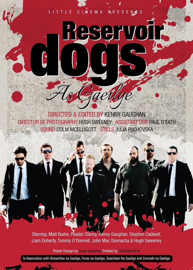 Reservoir Dogs in Irish, Poster